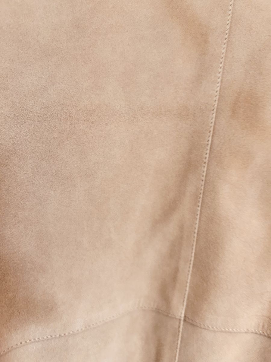 Giacche: Massimo Dutti Echtleder Jacke Veloursleder camel  – Nuovo (secondo la descrizione) da Zürich venduto da eka_5xfb 4