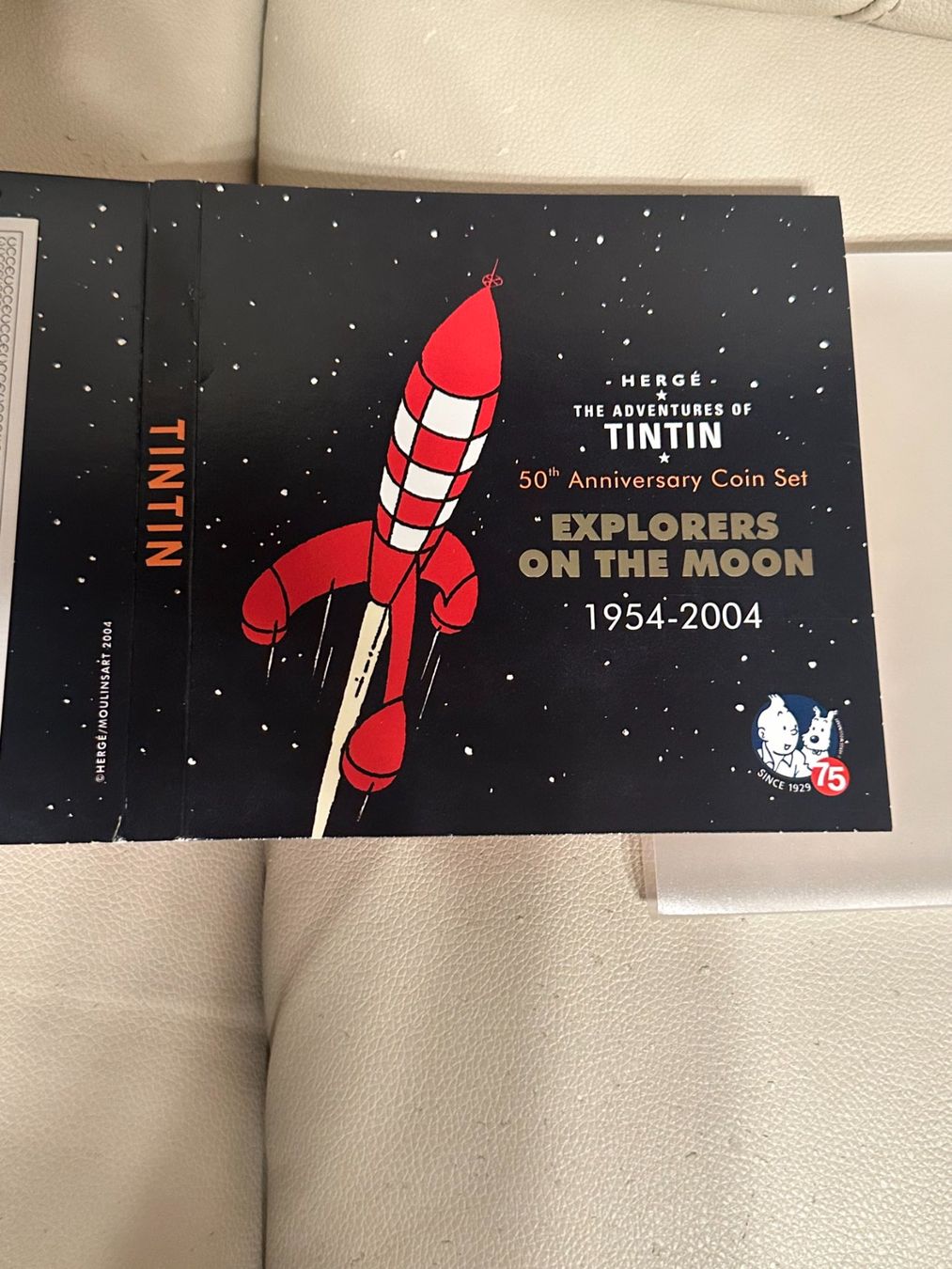 Tutti le monete: Tintin 50e anniversaire moon explorers – Nuovo (secondo la descrizione) da chambesy venduto da Bouille