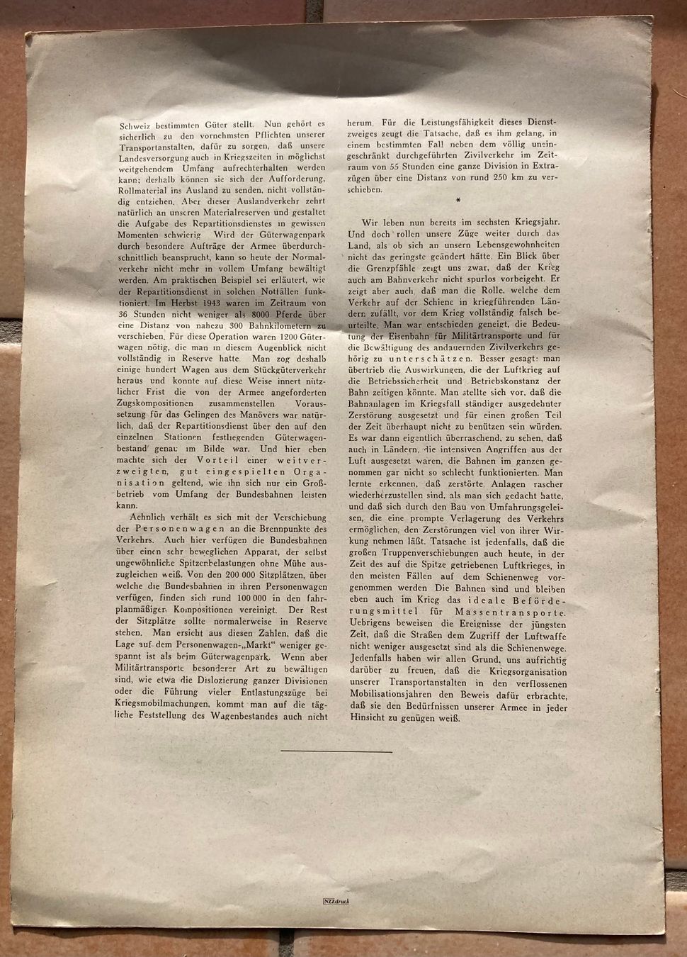 Zeitschriften & Magazine: Die Mobilisation der Schiene - 1944 – Gebraucht aus Versoix von Decapod 3