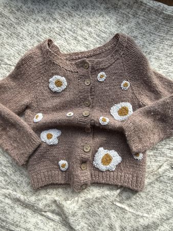 Selbstgestrickter Cardigan Kids 10Y