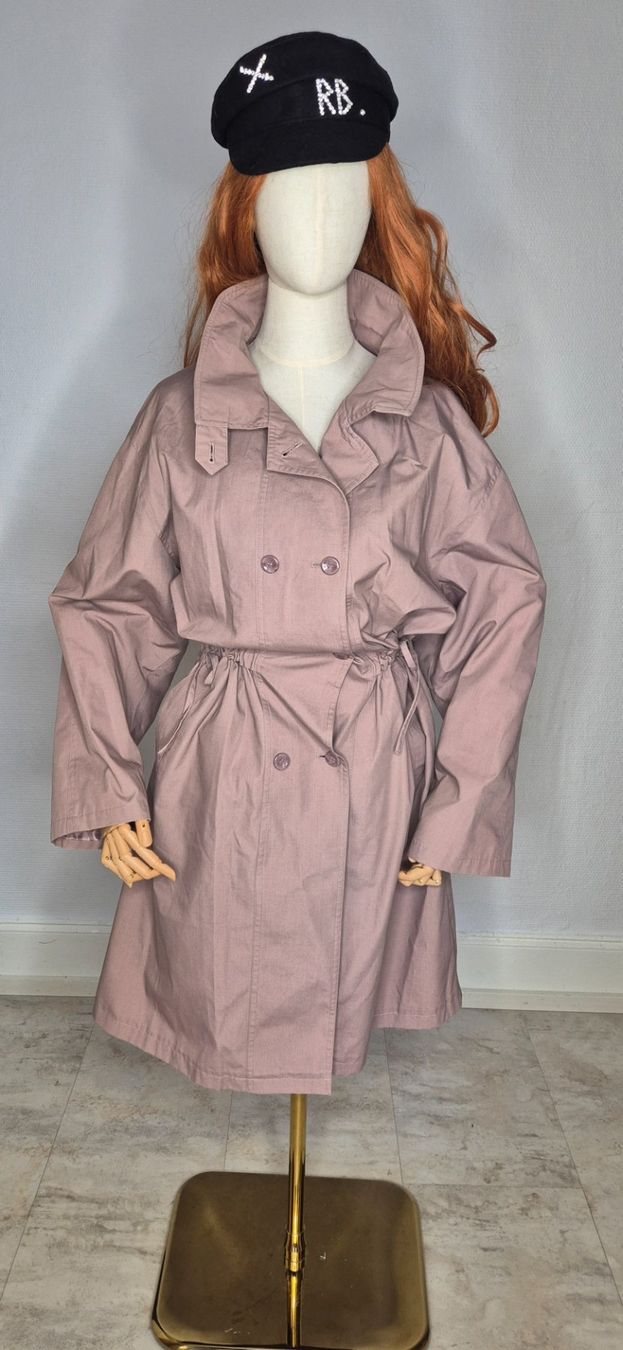Cappotti: Puderfarbener Trenchcoat – Usato da Leissigen venduto da ali_k9v8 1