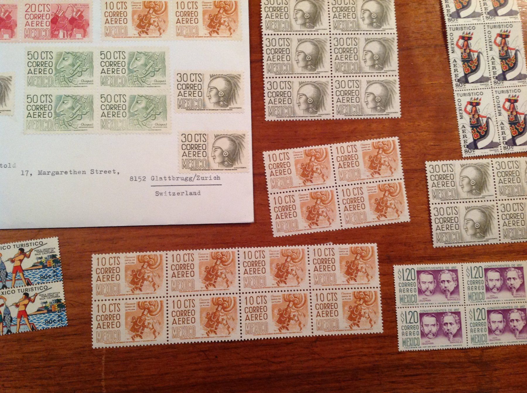 Tutti i francobolli: timbre  Briefmarke Mexique - Mexico ** – Usato da Vuiteboeuf venduto da broticaire 7