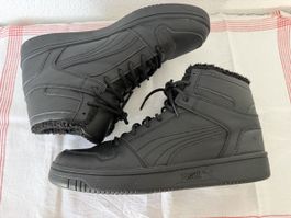 Puma Stiefel Grösse 44.5 Schwarz mit Fell TOP!!!