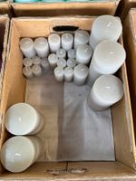 676 Posten Raureif Kerzen aus Liquidation