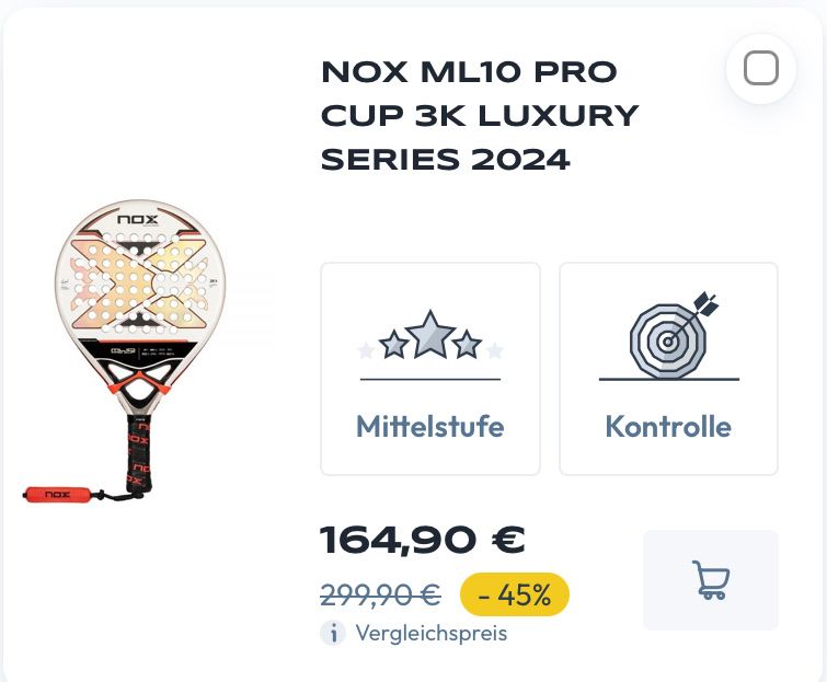 Racchette: Padel Schläger NOX ML10 Pro Cup 3K Luxury 2024 – Usato da Horn venduto da Mabaay 4