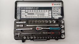 Würth Zebra Quality Steckschlüssel-Satz 1/4" + 3/8"
