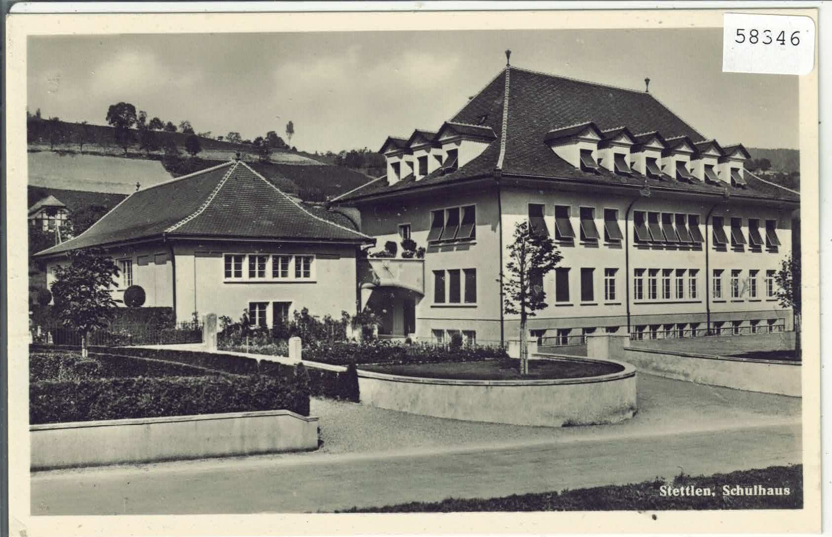 Cartes postales: Stettlen - Schulhaus – D'occasion à Ettingen par Kartenplanet
