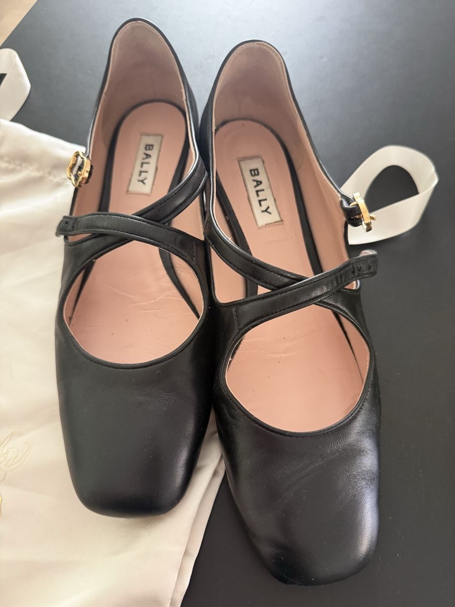 Bally Damenschuhe: Bally Ballerinas, schwarz, Grösse 40 – Gebraucht aus Basel von Seimenboh 4