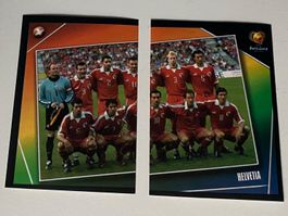Seltene Panini Sticker – UEFA EURO 2004 – Schweiz (2-teilig)