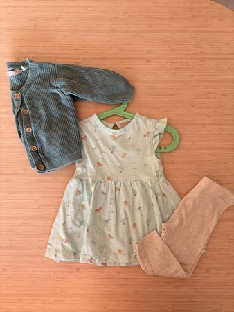 Lot bébé fille Smile t.74🐒