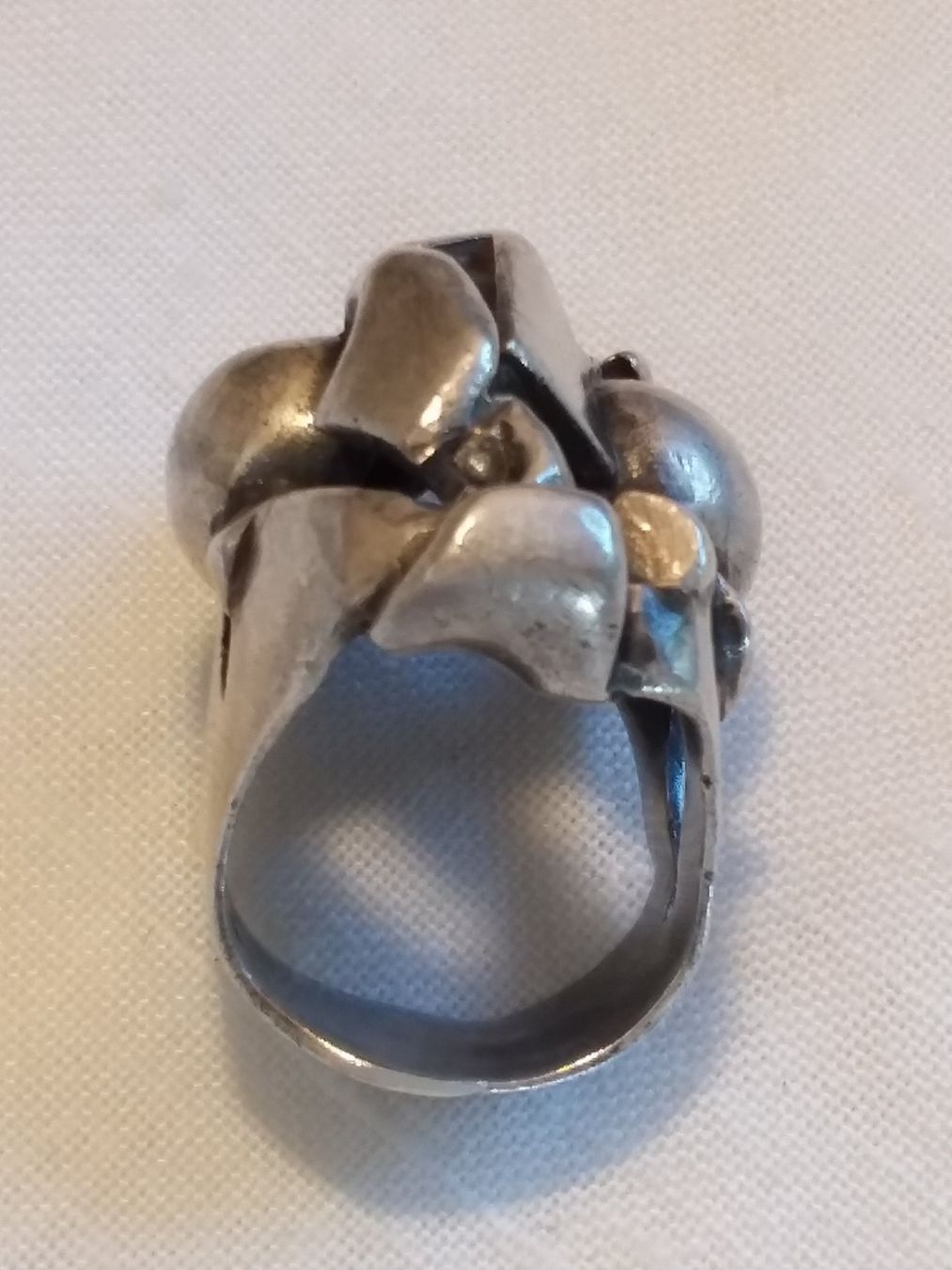 Ringe: Vintage 70er Modernist Handmade Silber Ring, 54 – Gebraucht aus Zürich von sanwit 6