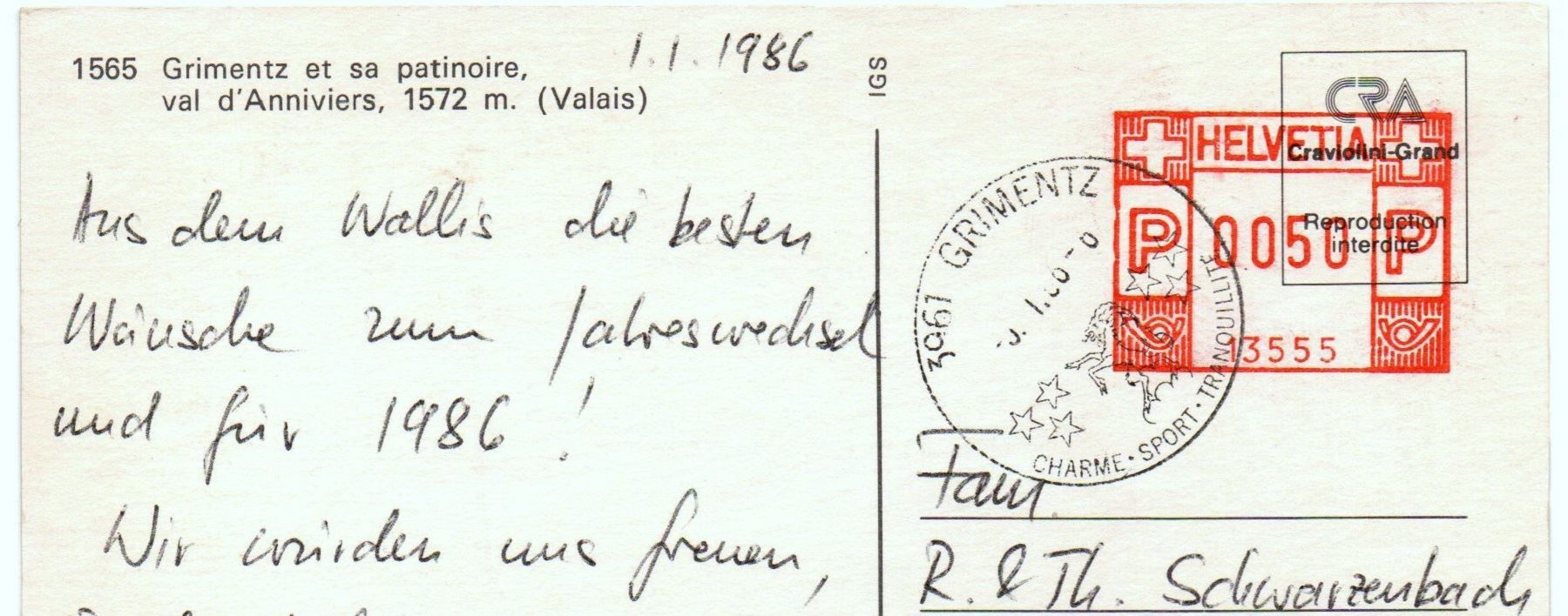Cartes postales: GRIMENTZ Eisbahn – D'occasion à Jona par philajona 1