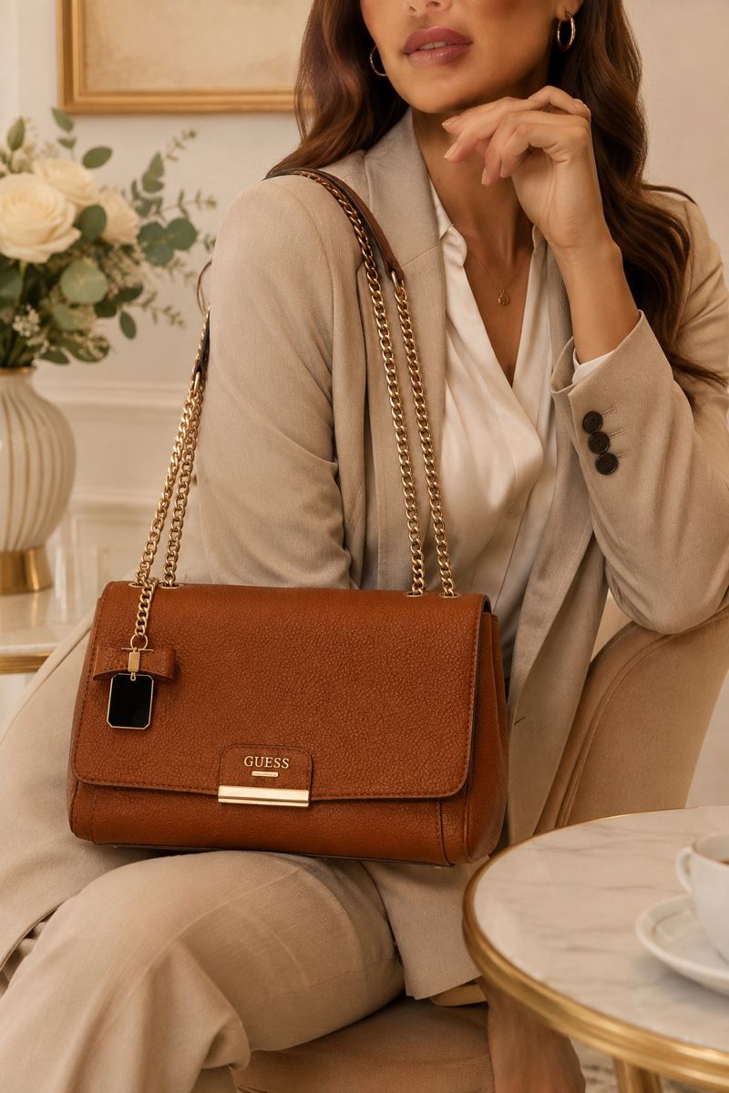 Guess Borse da donna: SAC À MAIN GUESS MARRON – Nuovo (secondo la descrizione) da Lausanne venduto da KeNaChic