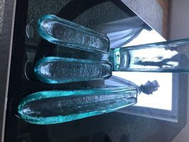 Glas Form und Glas Vase
