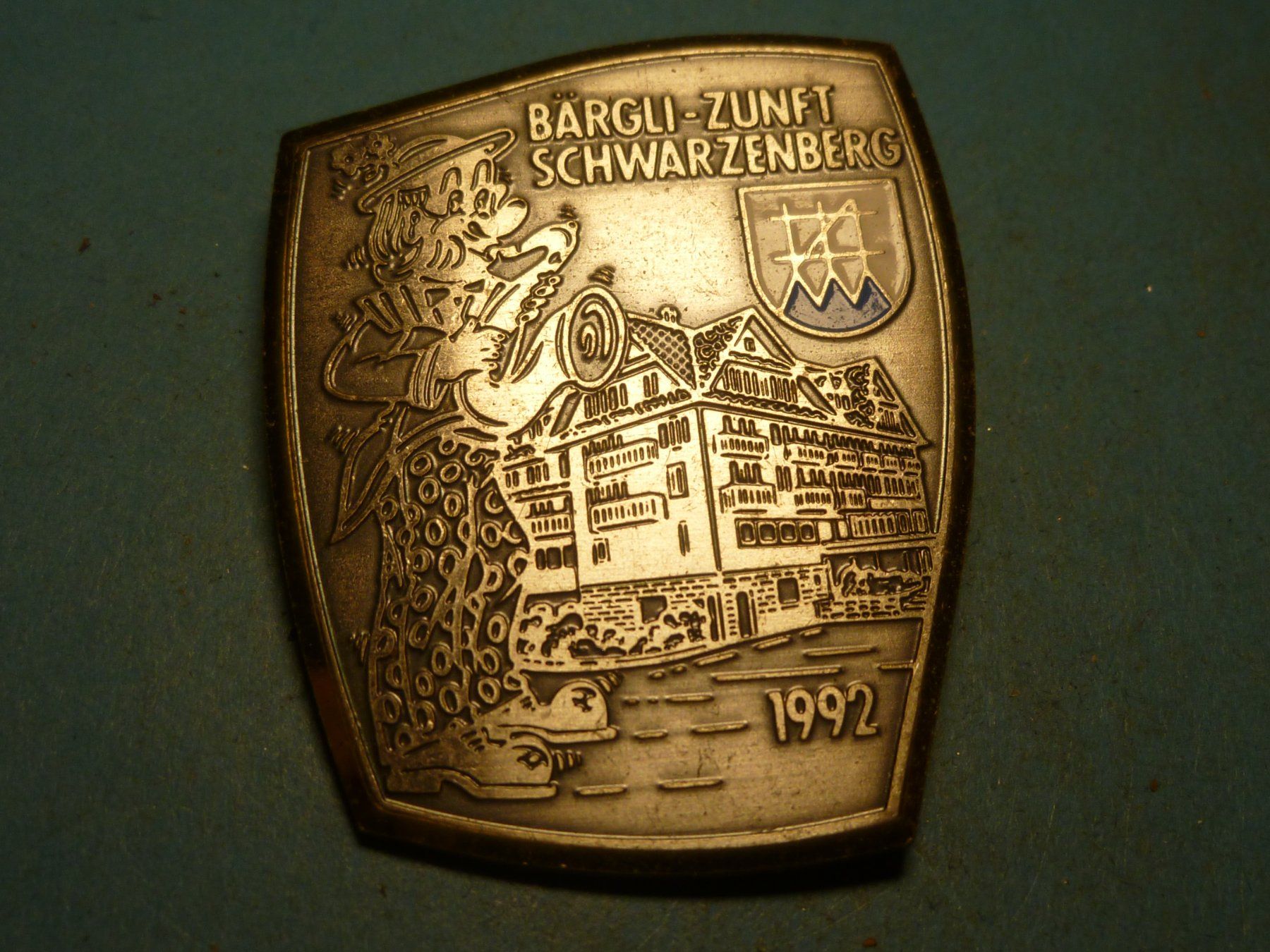 Placchette & Badge: SCHWARZENBERG 1992 SILBER – Usato da Ried (Muotathal) venduto da Mandarin02