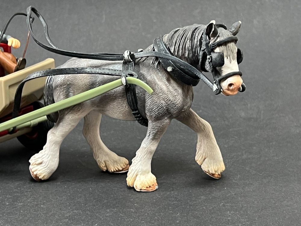  Foto zu Schleich Kutsche Pferdekutsche Pferde Pferd (Gebraucht) in Ennetbaden 