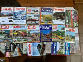 24 Modellbahnhefte tip top aus den letzen Jahren und 2026 ++