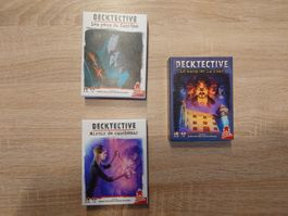 Decktective - 3 Jeux d'enquête