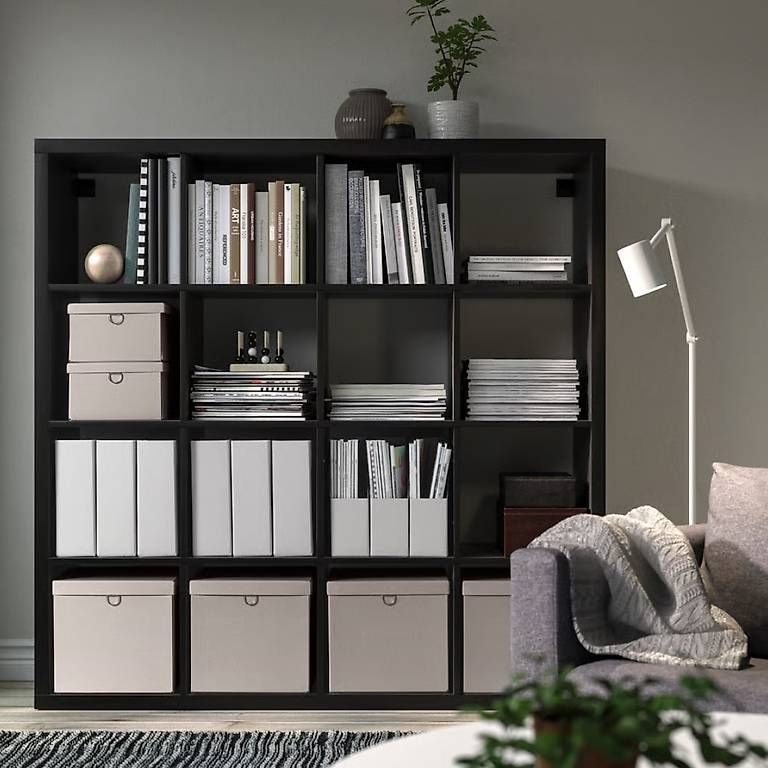 Ikea Scaffali: Kallax 4x4 Schwarz – Usato da Adlikon b. Regensdorf venduto da ammadope 3