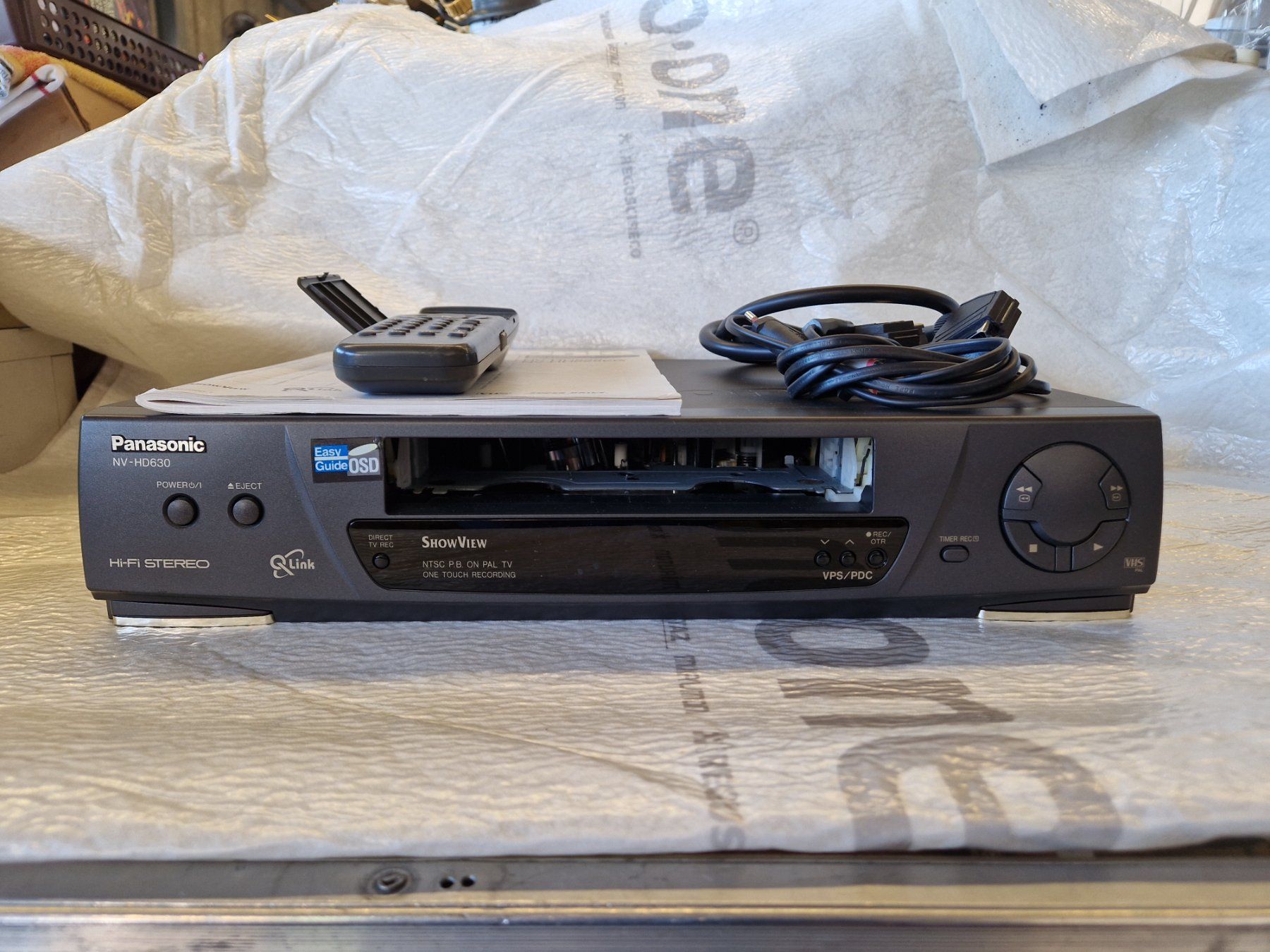 Panasonic Registratori: Panasonic NV-HD630 VHS Videorecorder – Usato da Wädenswil venduto da tome70 2