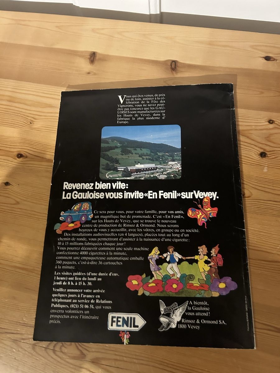 Revues & Magazines: Fête des Vignerons 1977, Illustré – D'occasion à Le Brassus par val_c8d8 2