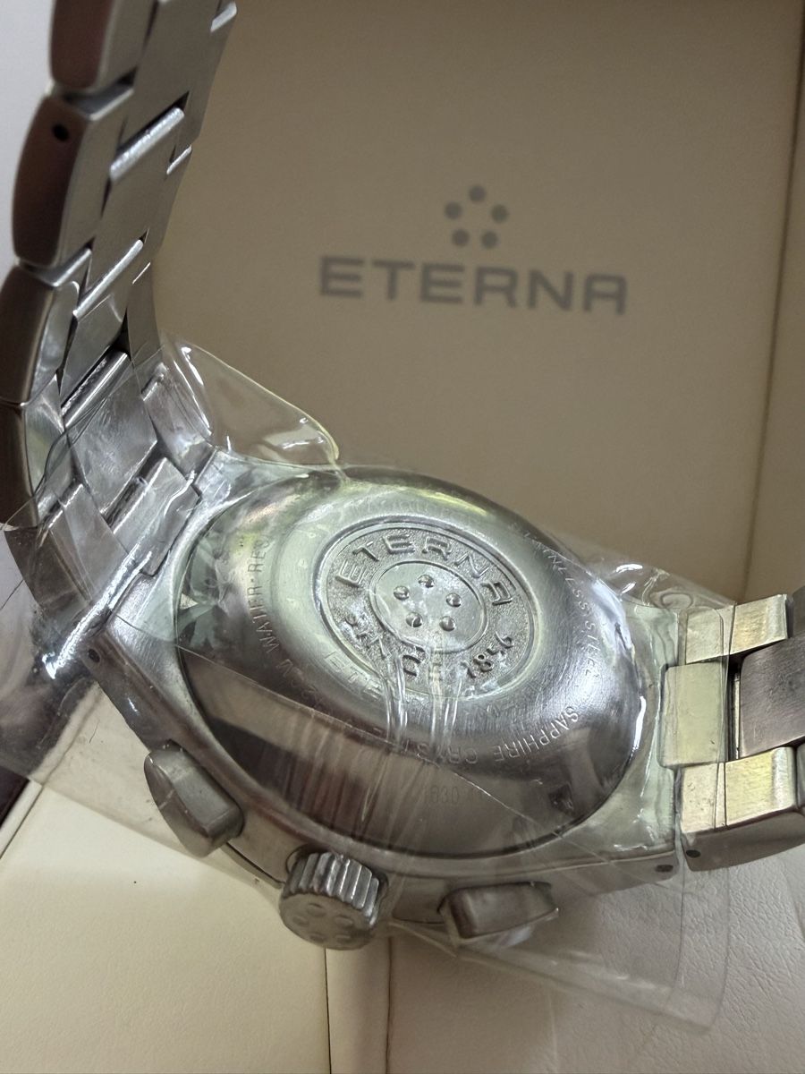 Eterna Orologi: Eterna Monterey Chronograph 120 Meter Automatic läuft – Usato da Schaffhausen venduto da Shshopsh 6