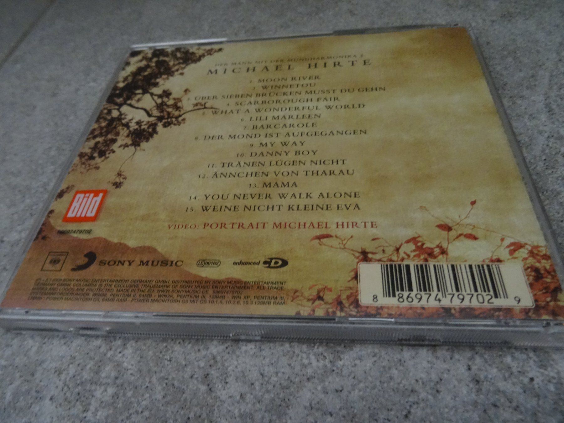 CDs: Michael Hirte - Der Mann mit der Mundharmonika 2 CD – Gebraucht aus Olten von Disc-Ausverkauf 1