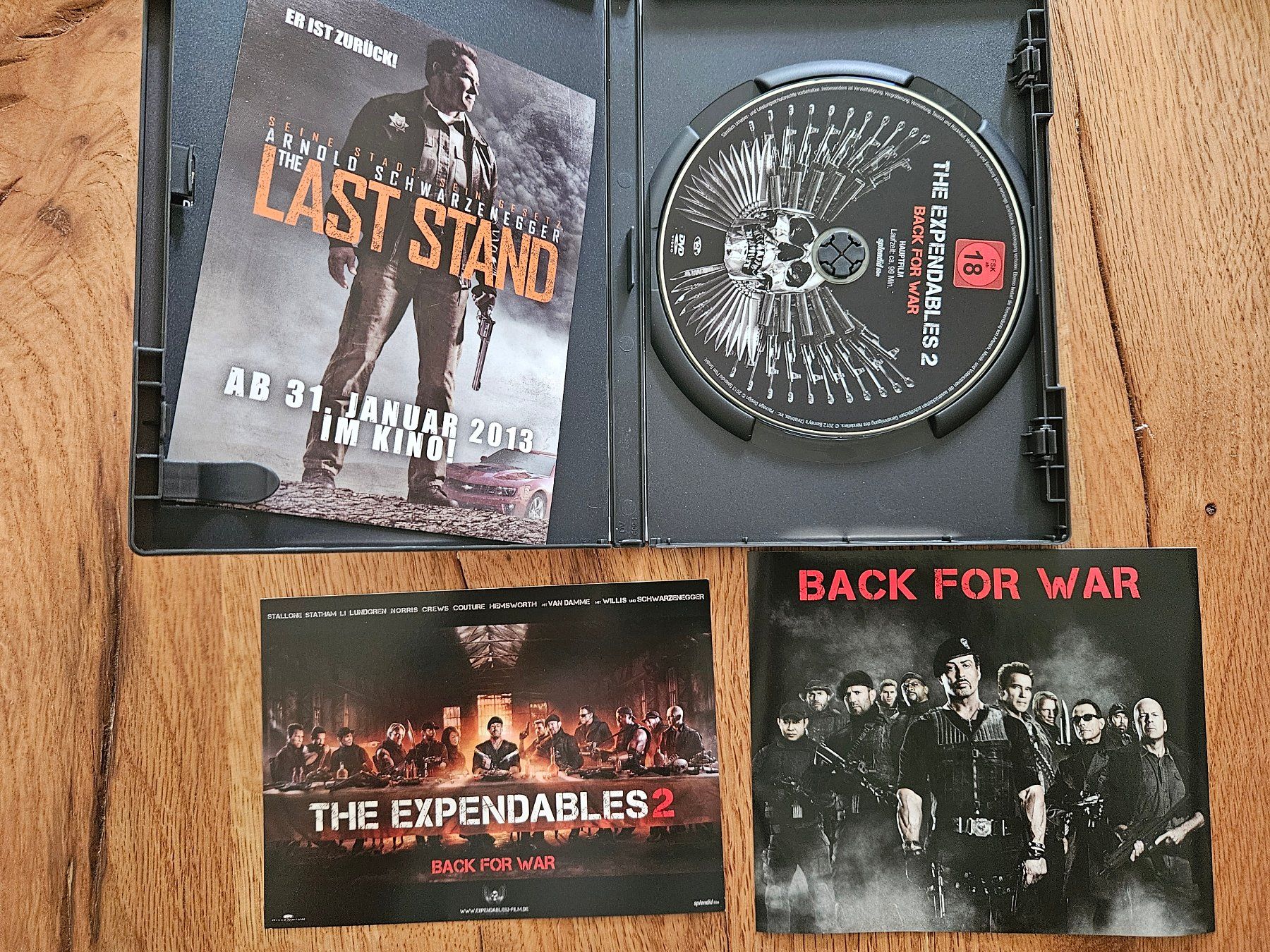 Tutti i DVDs: The Expendables 2 - back for war - uncut – Usato da St.Gallen venduto da Capsule_Corporation 2