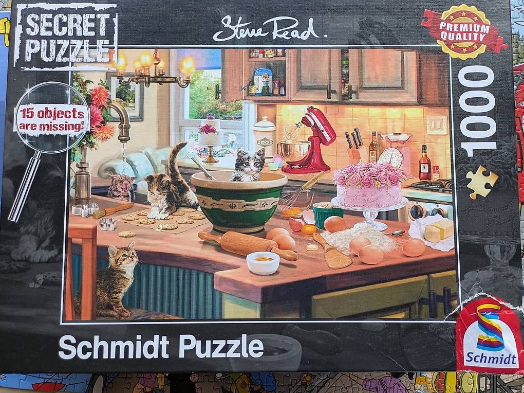 Puzzle: Puzzle "am Küchentisch" – Usato da Winterthur venduto da janamarieneipp