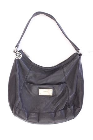 DKNY Henkeltasche schwarz aus Leder