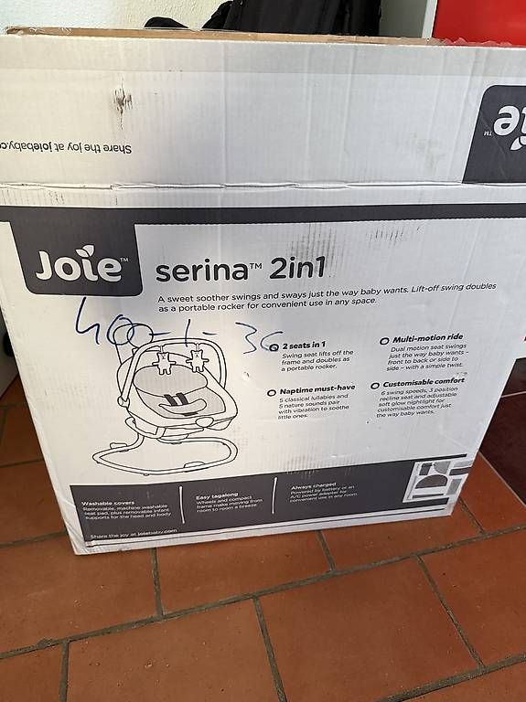 Bascules & balançoires: Joie Serina 2in1 Babyschaukel / Wippe – D'occasion à Kradolf par Ludofisch