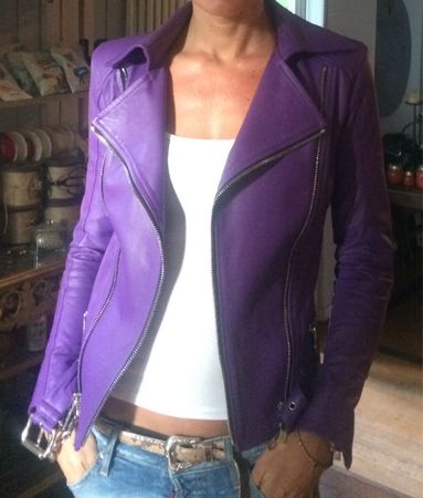 Lederjacke