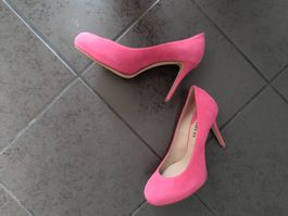 Le Silla Pumps/ High Heels pink Gr. 38 neuwertig