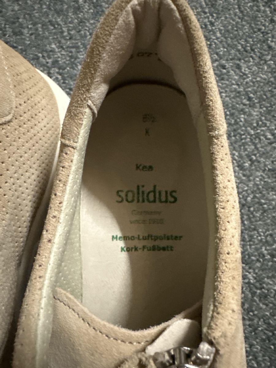 Scarpe da donna: Solidus Kea Sneaker Beige Gr 6.5 – Nuovo e nell'imballaggio originale da Baltschieder venduto da YmroBe 2
