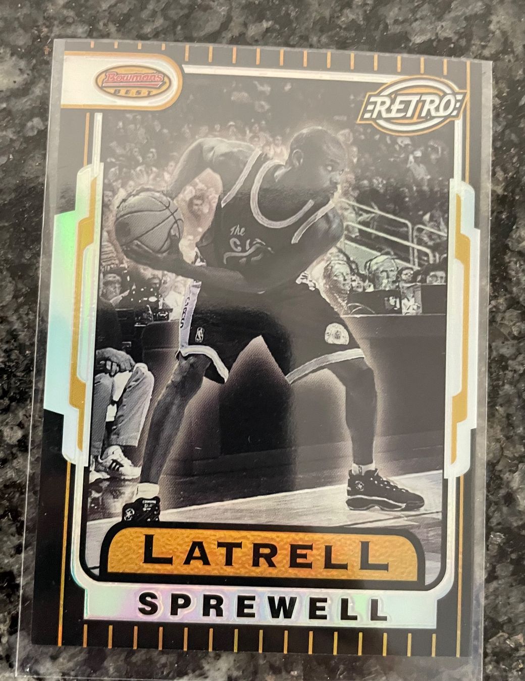 Nba Sammelbilder & Trading cards: NBA Latrell Sprewell Bowman Retro Redractor Card – Neu (gemäss Beschreibung) aus Muttenz von joba23