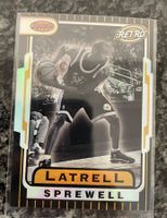 NBA Latrell Sprewell Bowman Retro Redractor Card