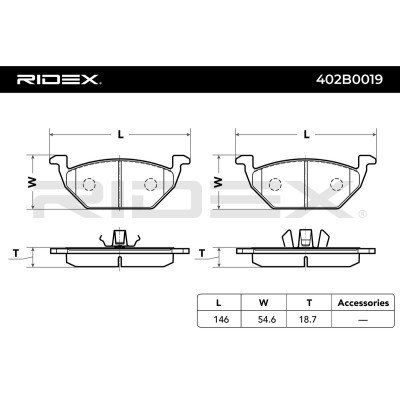 Toutes les pièces auto: Bremsbeläge Ridex – Neuf avec emballage d'origine à Horn par Gafner92 1