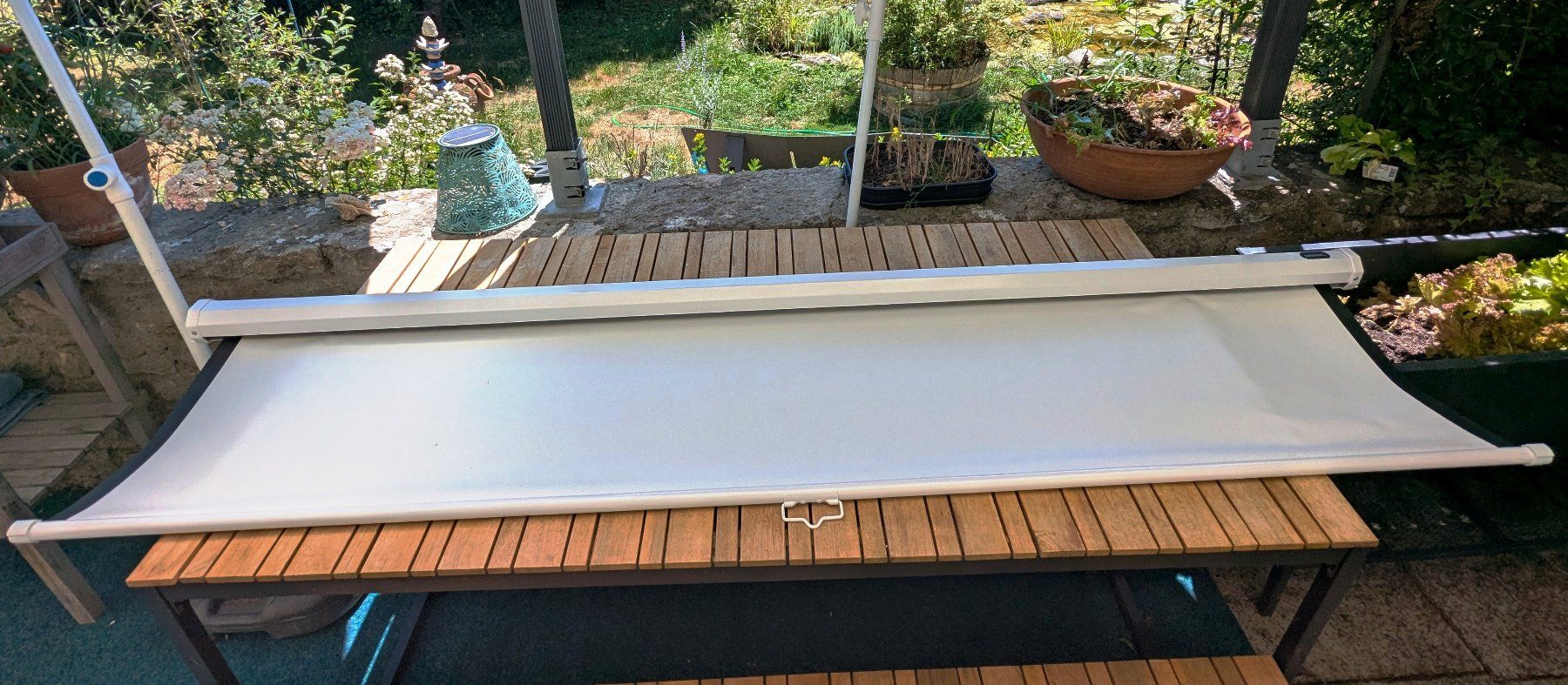 Schermi: Leinwand Rollo Celexon manueller Einzug. 90 Zoll – Usato da Seon venduto da APRD