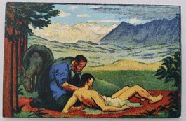 Bundesfeierpostkarte Nr.19- 1917 - Barmherziger Samariter
