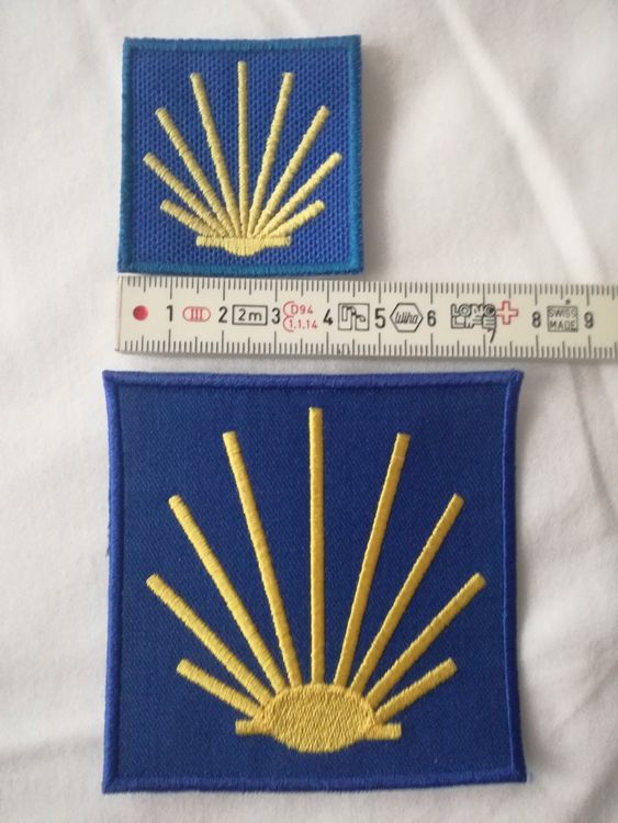 Polnische Luftwaffe Schachbrett Aufnäher - 9x9 Cm Besticktes Abzeichen | Für Jacken & Uniformen