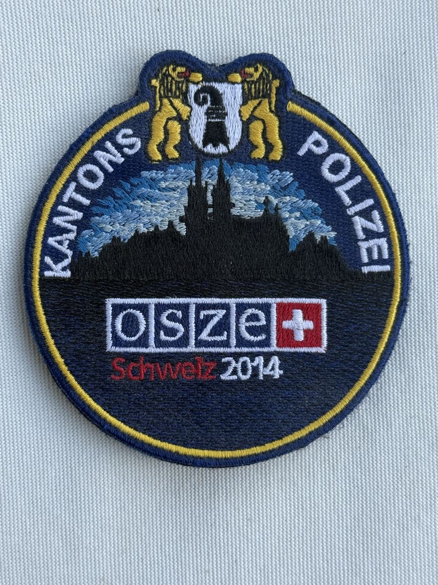 Plaquettes & Badges: Kantonspolizei BS OSZE 2014 Badge  – D'occasion à Sisseln AG par Daeha1