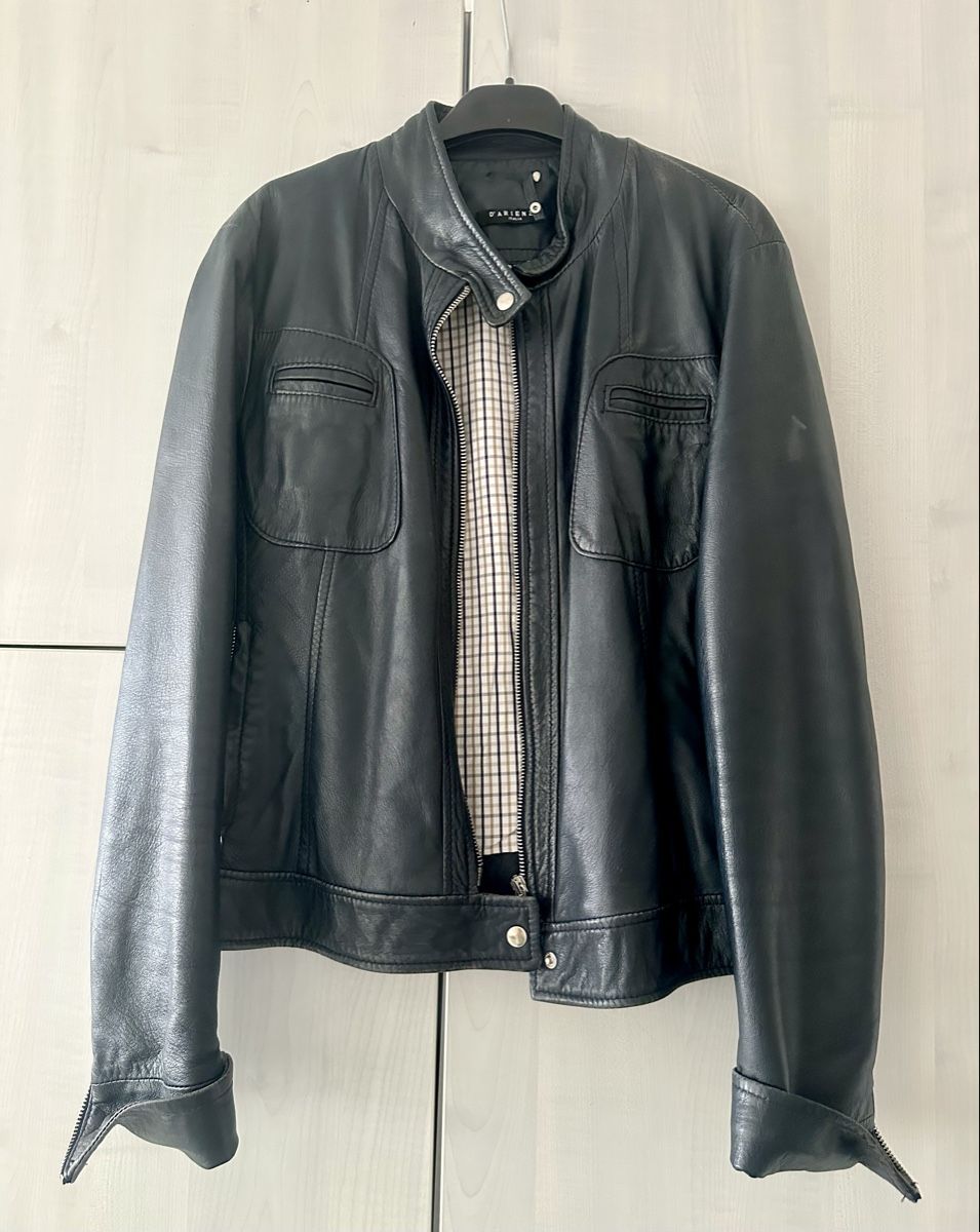 Giacche: Lederjacke D'ARIENZO Italien Gr. M – Usato da Affoltern am Albis venduto da Sveta75