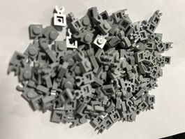LEGO 100x Platte 1x1 Clip vertikal (60897)