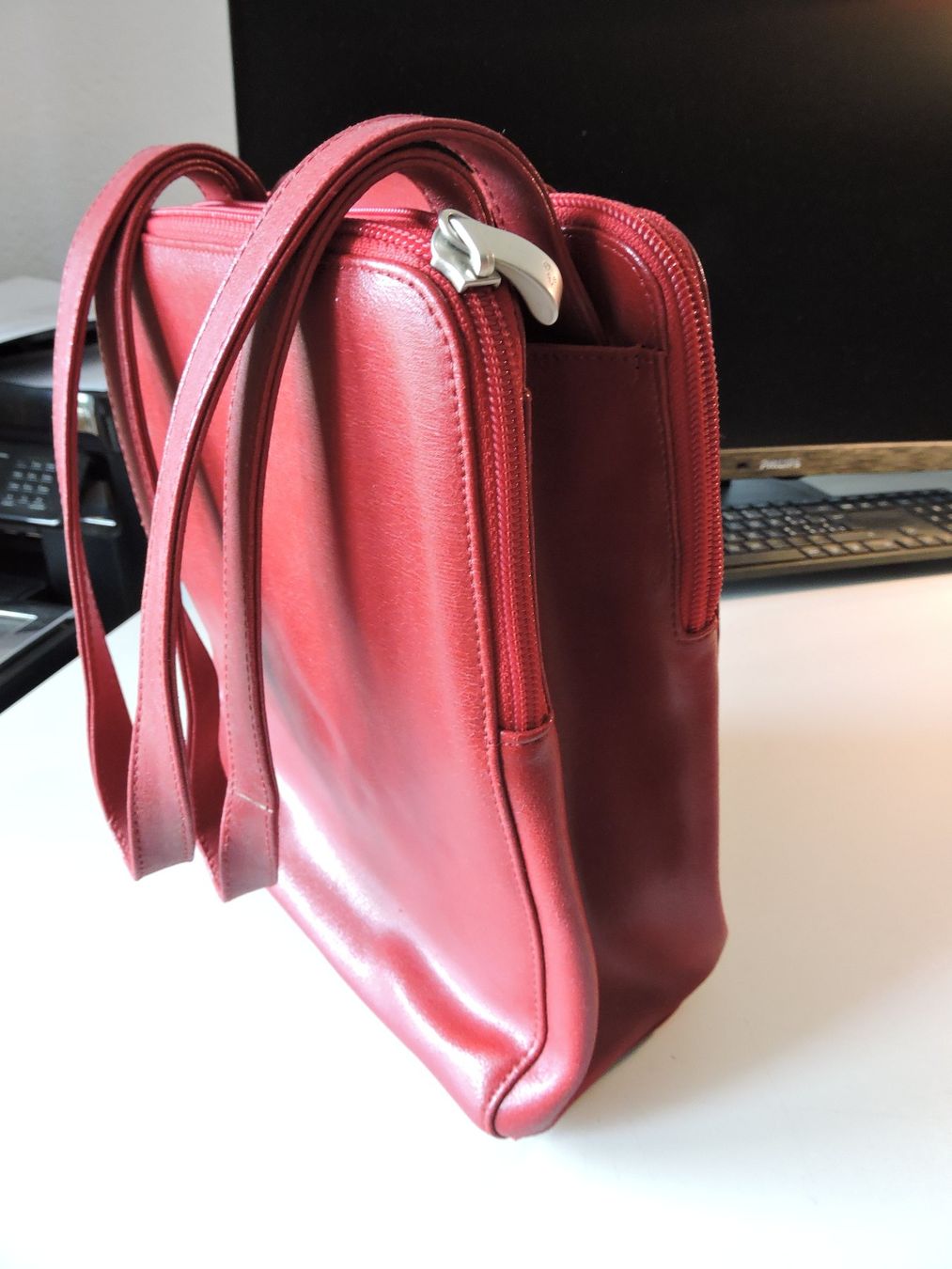 Mandarina Duck Taschen: Handtasche Mandarina Duck Rot – Gebraucht aus Hauptwil von Borusse01 2
