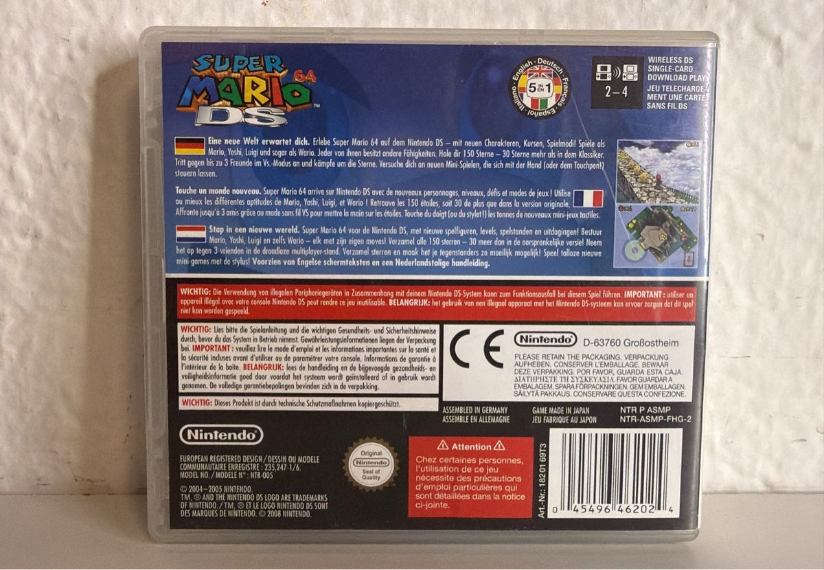 Nintendo Giochi: Nintendo DS - Super Mario 64 game – Usato da Ehrendingen venduto da bubulence 1