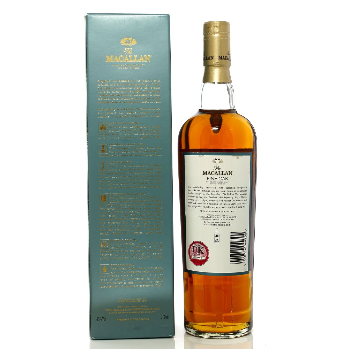 Macallan Bevande alcoliche: Macallan 15 Year Old Fine Oak – Nuovo e nell'imballaggio originale da Bouveret venduto da Exclusive_Spirits 1