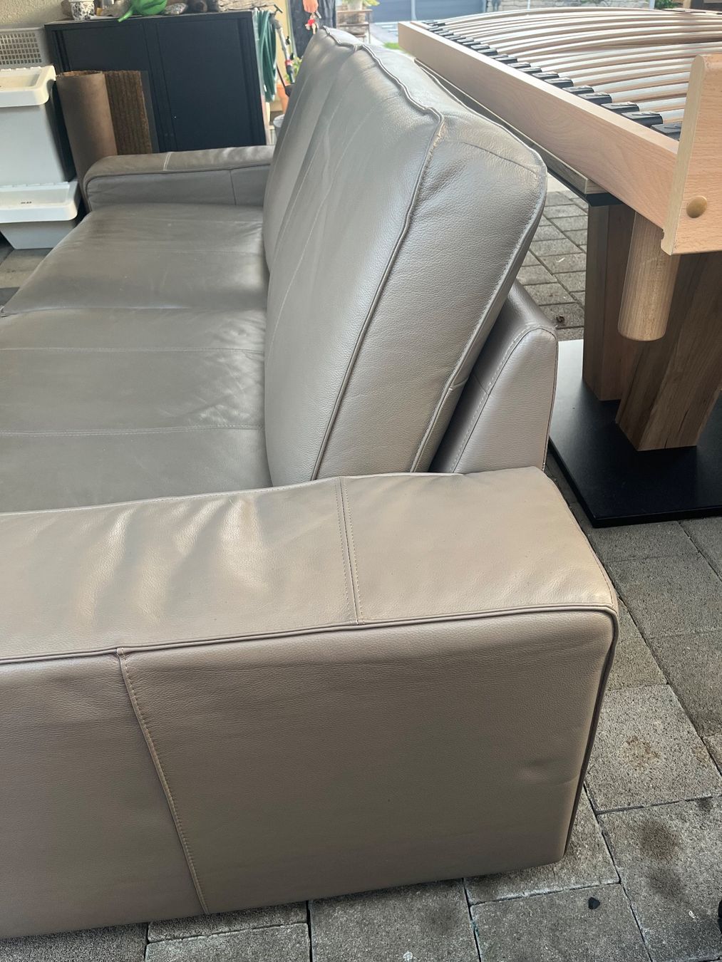 Ikea Divani: 3er Sofa aus Leder – Usato da Itingen venduto da frborn 2