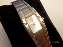 Certina, Quartz, mit 8 Diamanten, 19mm, Damen, die Uhr läuft