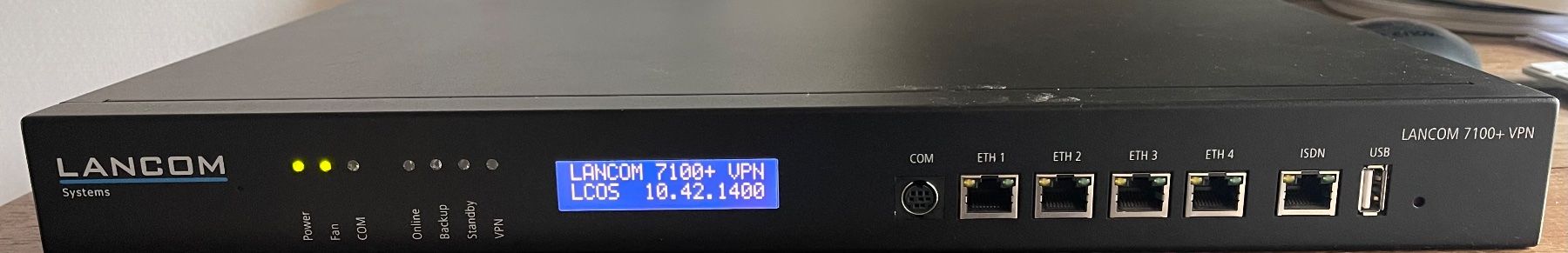 Componenti elettronici: LANCOM 7100+ VPN - Central Site VPN-Gateway – Usato da Hausen am Albis venduto da Nitram12 1