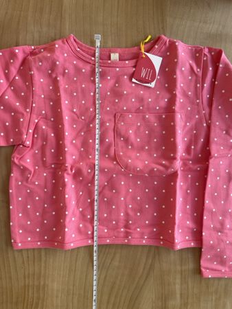 Rosa Pullover: WIL 🩷Shirt Gr. 140/146 &, Neu!